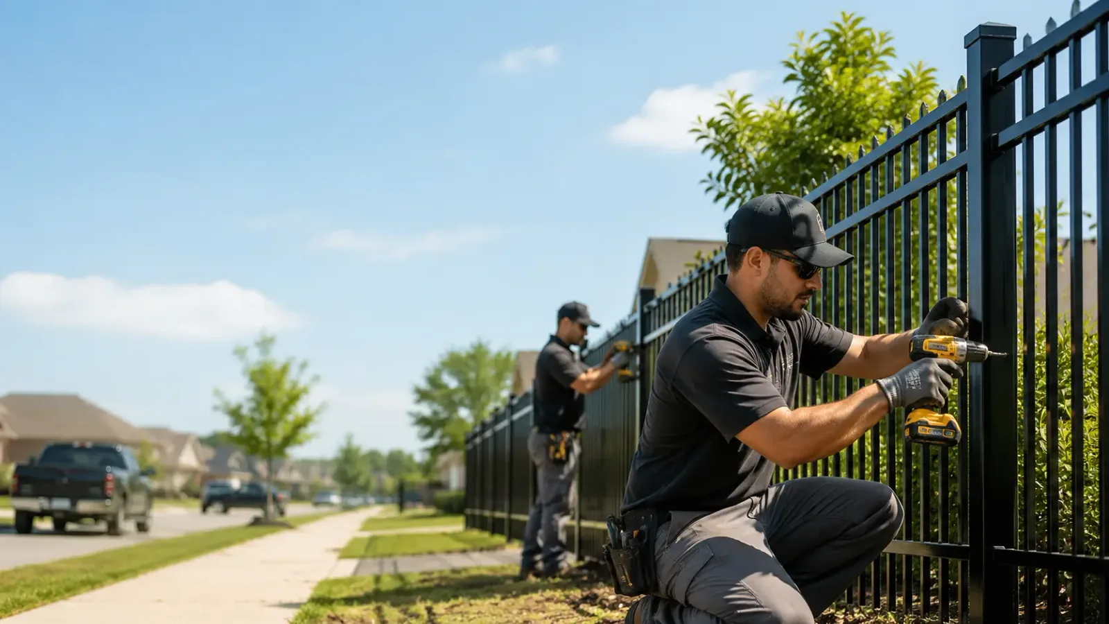 Metal Fence Installation in Guysville, OH